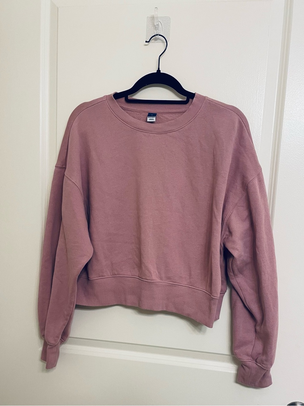 Old Navy Dusty Pink Pullover Sweatshirt
